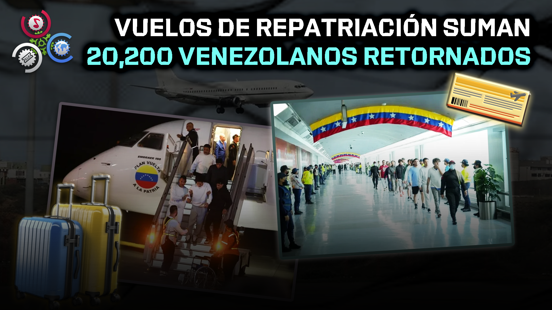 Vuelos De Repatriación Llevan 20,200 Venezolanos De Regreso Al País