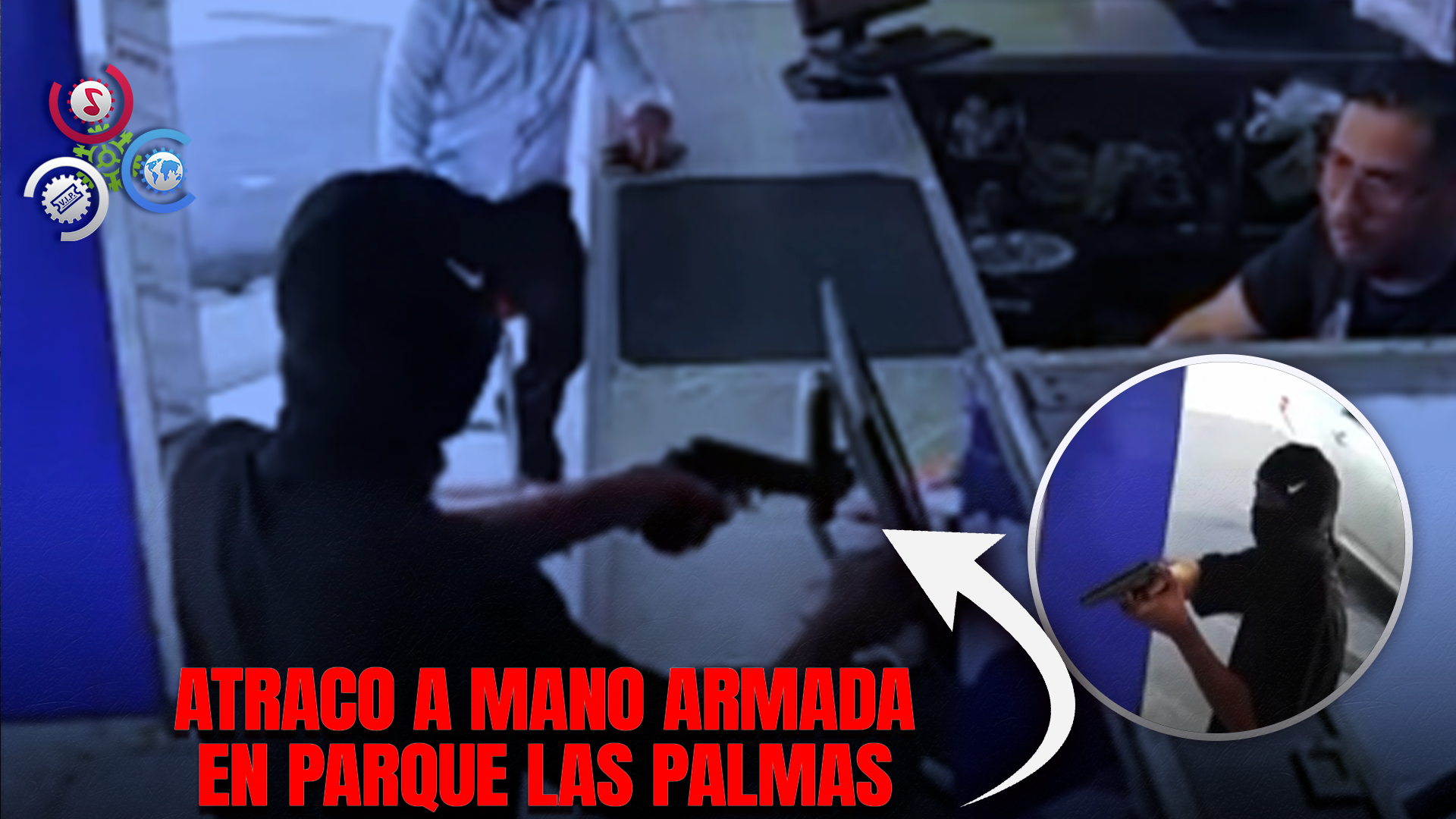 Ladrón Armado Siembra Terror En Tienda De Repuestos En Plena Luz Del Día En Los Mina