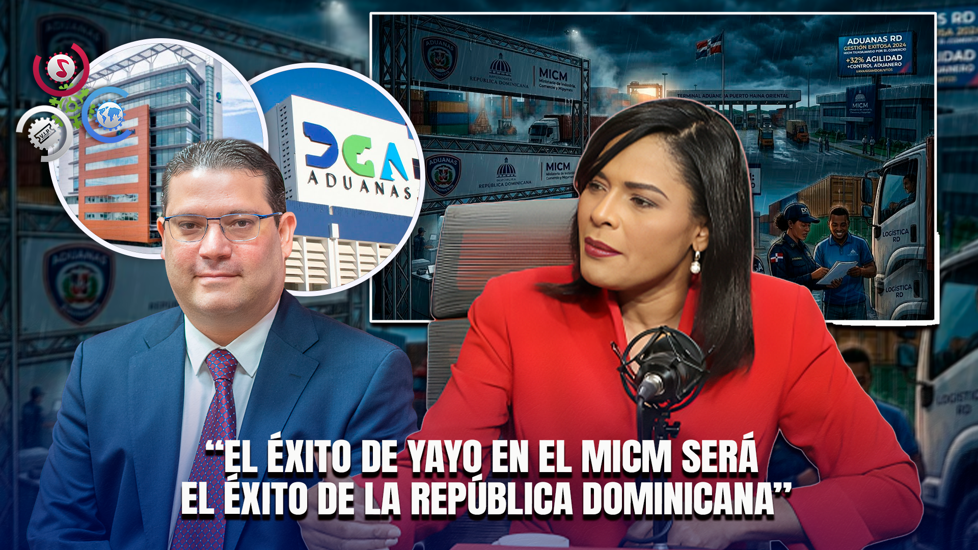 Diulka Sobre Gestión De Yayo En Aduanas Y MICM: “Ese Despacho De 24 Horas Funcionó Y Transformó La Operatividad De Las Empresas”