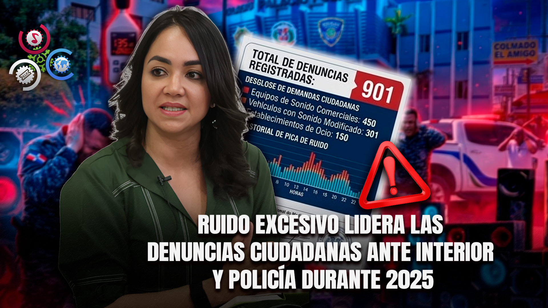 La Contaminación Sónica Fue La Principal Denuncia Ciudadana Ante Interior Y Policía En 2025