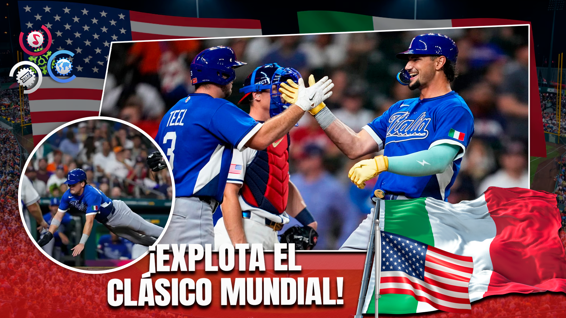 ¡Batacazo Mundial! Italia Sorprende Y Derrota A Estados Unidos En El Clásico Mundial De Béisbol
