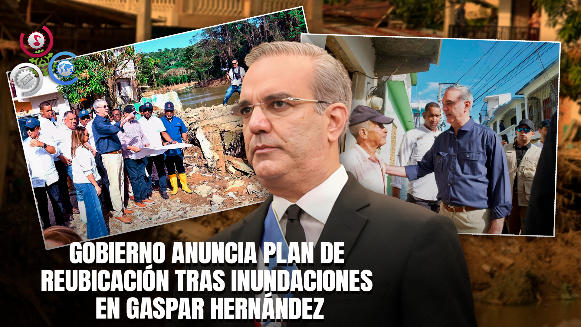 Presidente Abinader Evalúa Daños Por Lluvias En Gaspar Hernández Y Promete Obras Para Evitar Nuevas Inundaciones