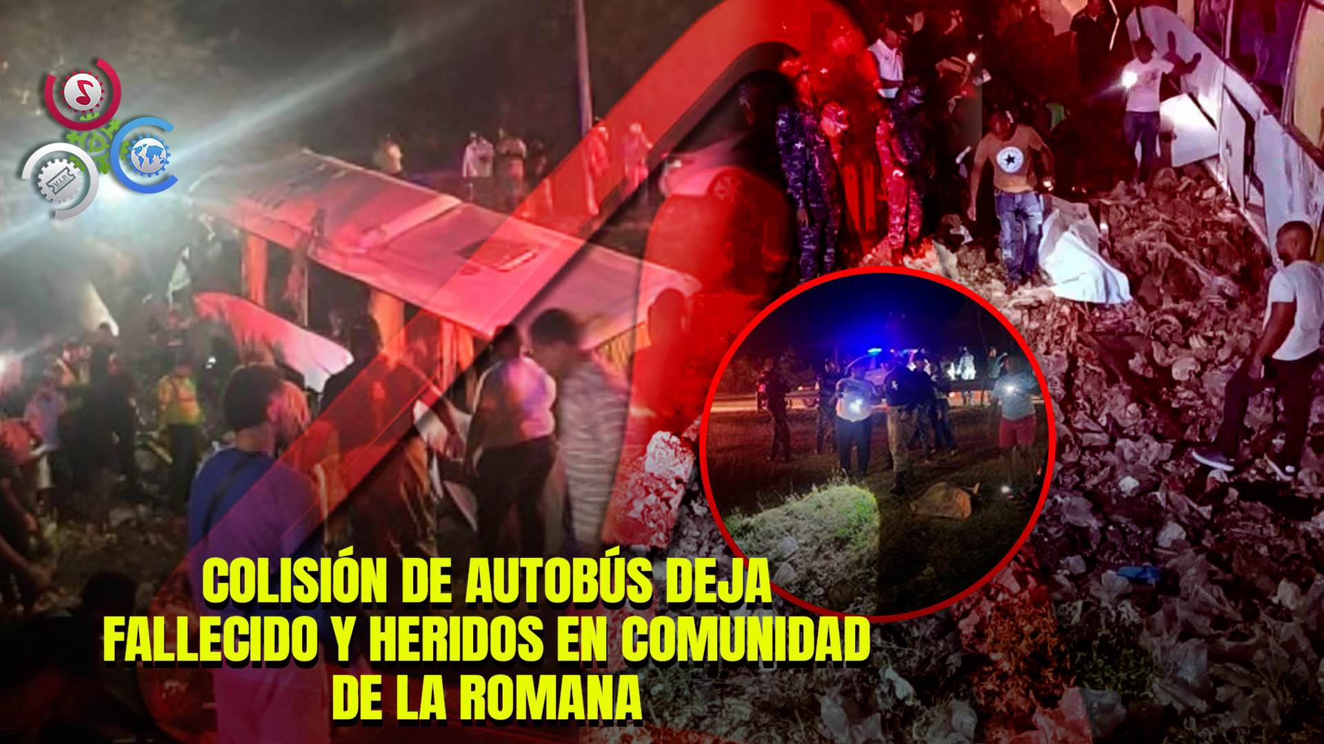 Un Muerto Y 19 Heridos En Accidente De Autobús En La Romana