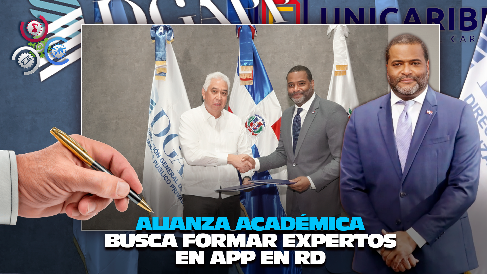 DGAPP Y UNICARIBE Firman Acuerdo Para Fortalecer Formación En Alianzas Público-privadas