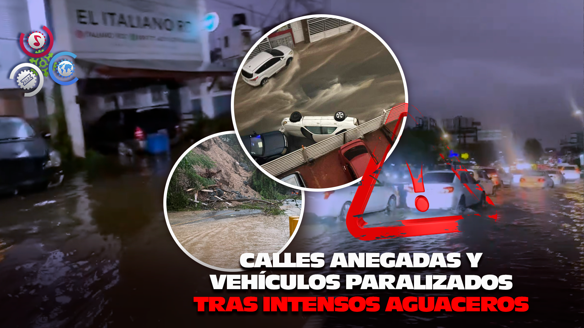 Fuertes Lluvias Provocan Inundaciones Y Caos Vehicular En Santo Domingo