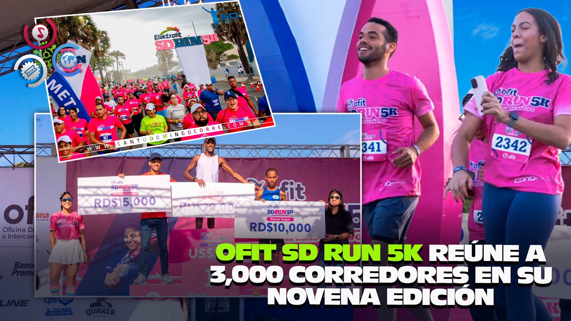 Santo Domingo Corre: Masiva Jornada Deportiva En El OFIT 5K