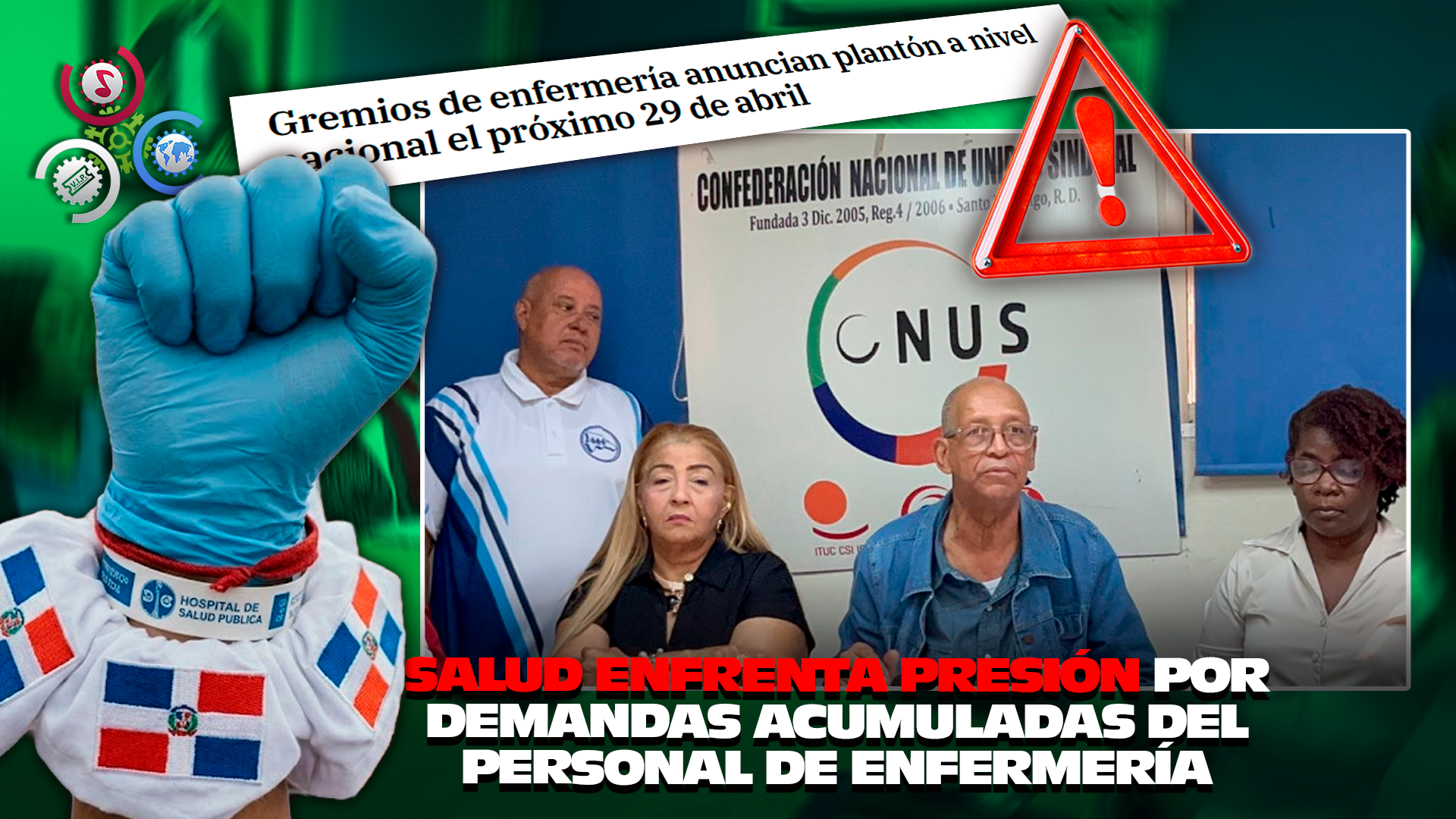 Gremios De Enfermería Convocan Paro Nacional De 24 Horas En Reclamo De Mejoras Laborales