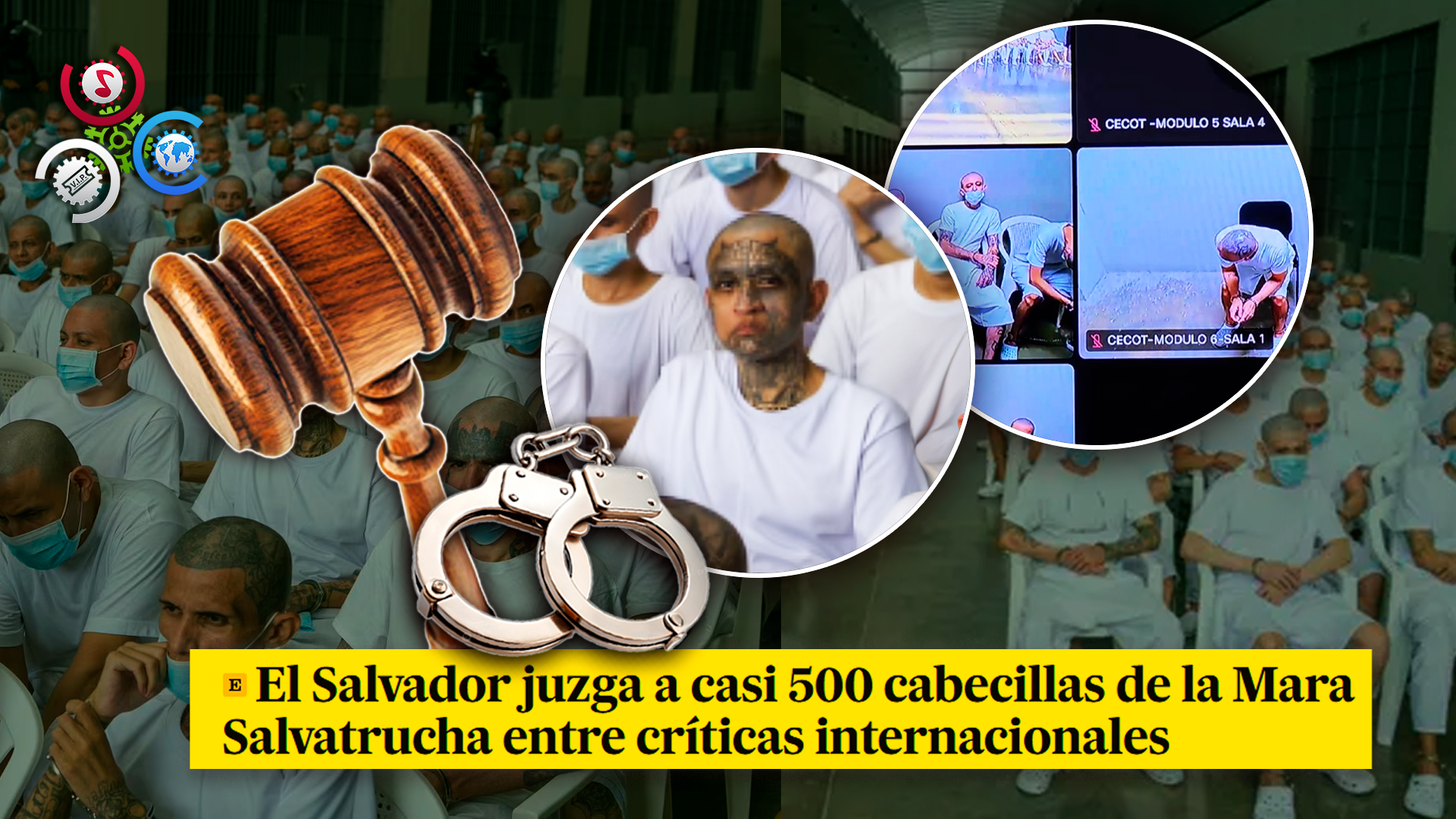 El Salvador Inicia Megajuicio Contra Casi 500 Presuntos Líderes De La MS-13