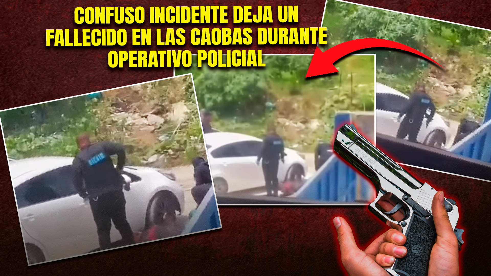 Joven Muere En Confuso Intercambio De Disparos Con La Policía En Las Caobas