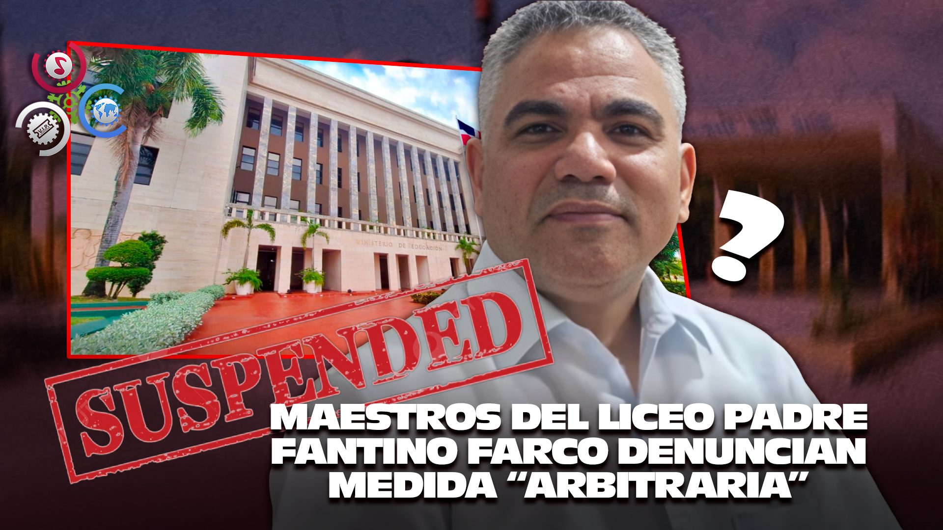 Profesores Protestan Por Suspensión Injustificada De Docente En La Vega