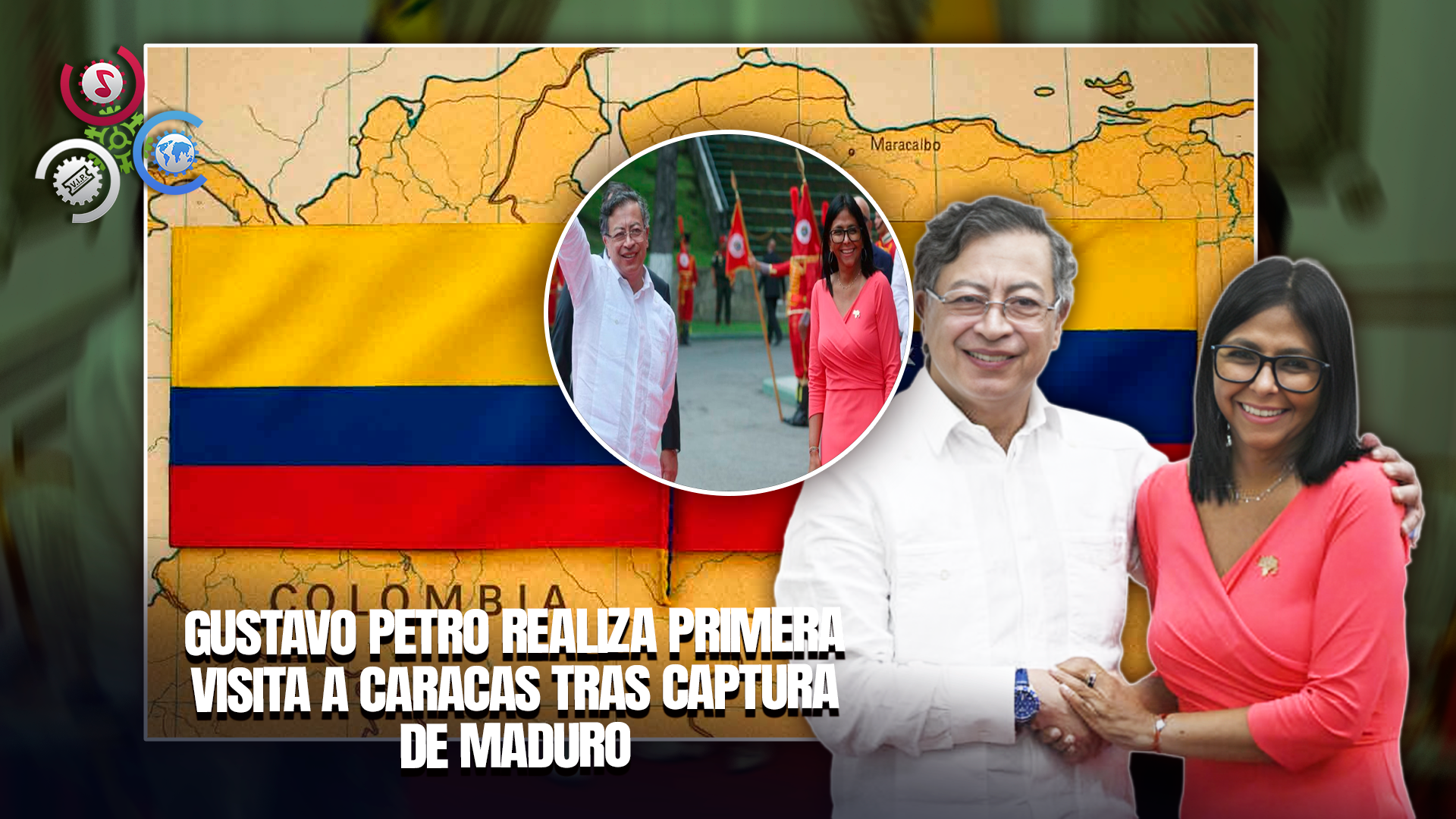 Presidente Petro Visita Venezuela Y Se Reúne Con Delcy Rodríguez En Miraflores