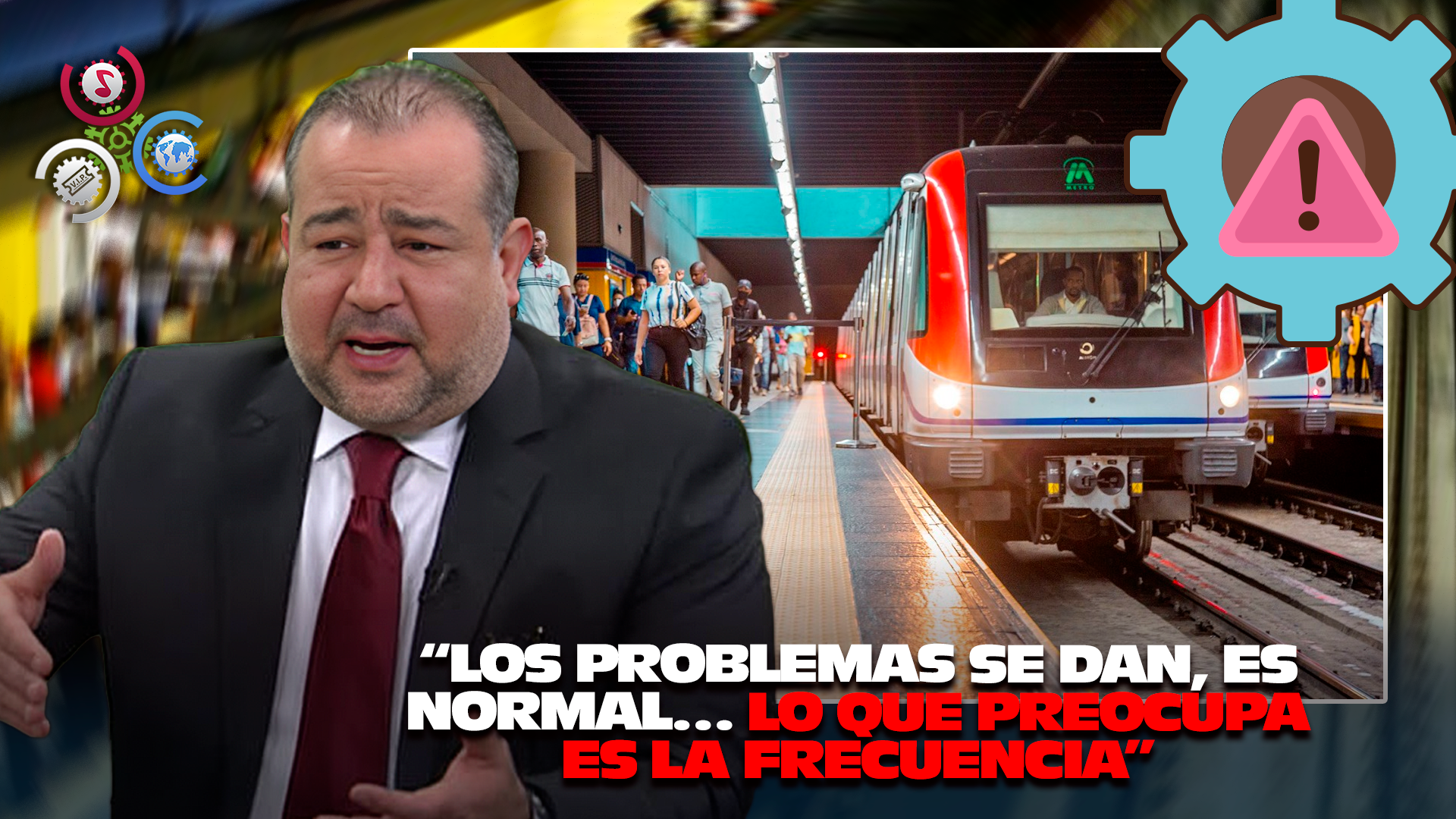 Oscar Medina Sobre Fallas Del Metro: “Gente Acumulada Sin Información Ni Saber Qué Hacer”