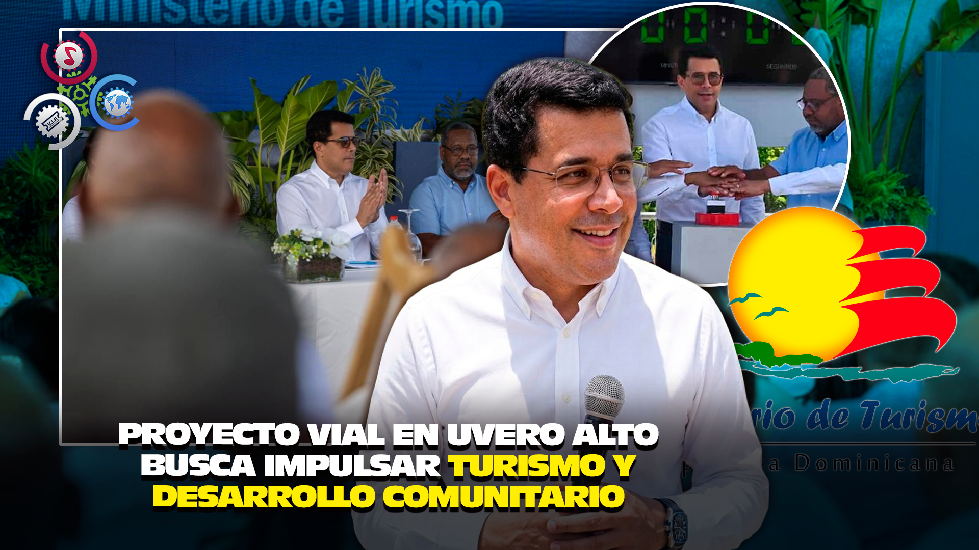 Ministro Collado Inicia Reconstrucción De Carretera Hacia Uvero Alto Para Fortalecer Turismo En La Región Este