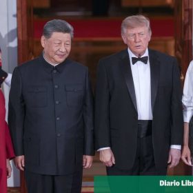 Trump, Melania y Xi en una cena de Estado cargada de tensión