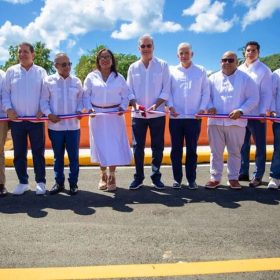 Abinader inaugura puente: Maimón, Monseñor Nouel espera más de tres décadas
