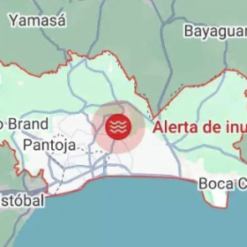 Alerta roja por celular: Indomet advierte lluvias históricas que inundarán Santo Domingo