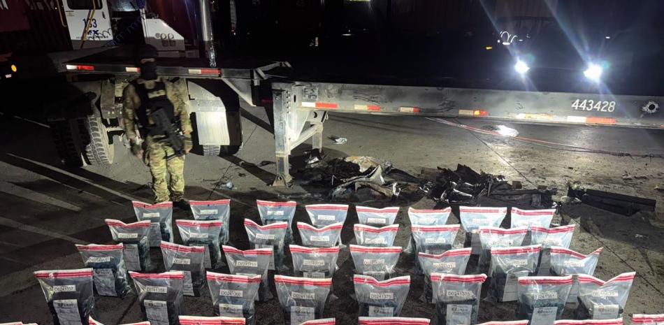 Operativo masivo: incautan 228 paquetes de cocaína en puertos y aeropuerto de Punta Cana